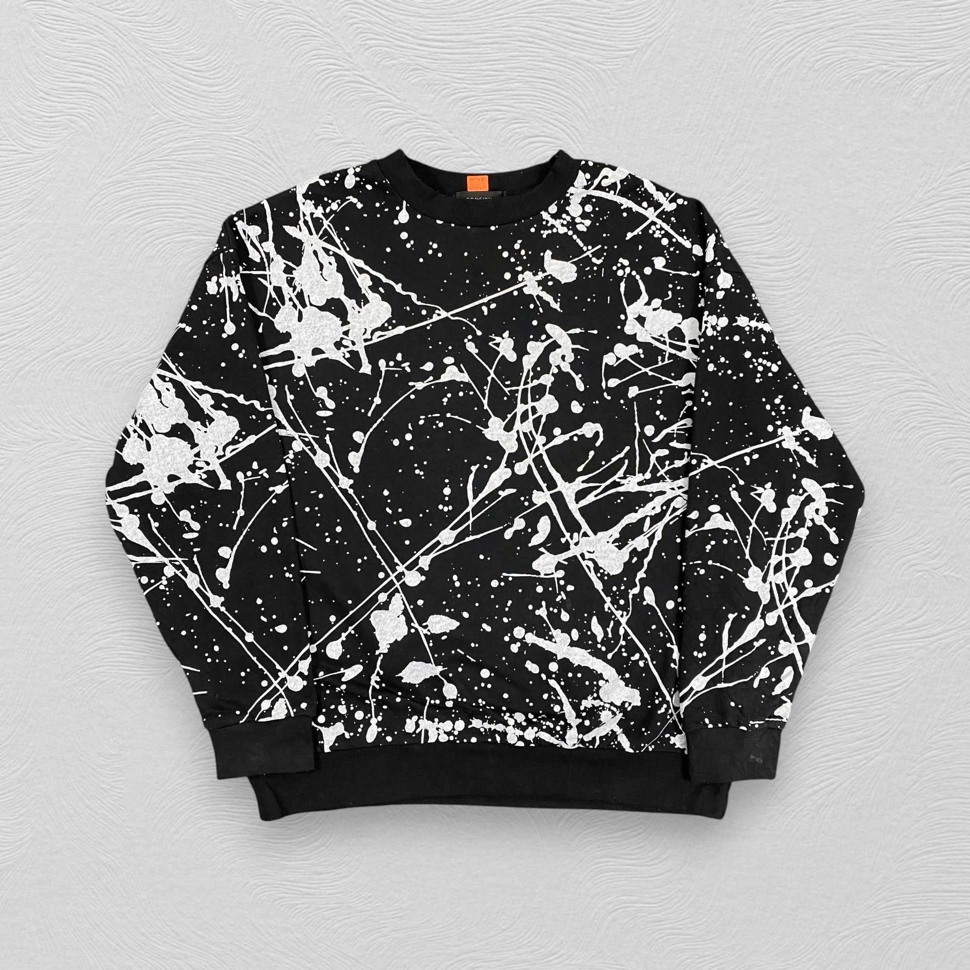 Japanese Brand Vintage Confirm Splash Design Sweatshirt - SW047 Size US L / EU 52-54 / 3 - 1 Thumbnail