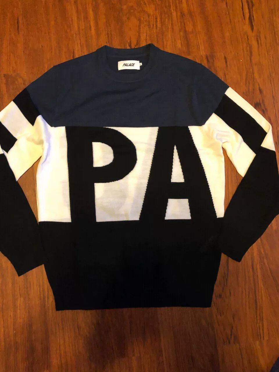 Palace Palace Jumbo Font Knit Sweater Size US M / EU 48-50 / 2 - 1 Thumbnail