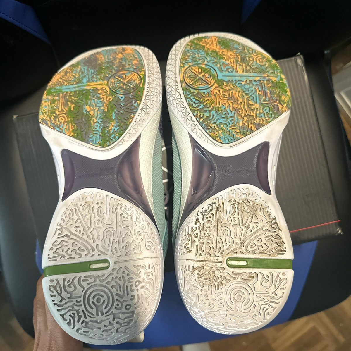 Li-Ning Way of wade Shadow 6 v2 Lizards Size US 11 / EU 44 - 6 Thumbnail