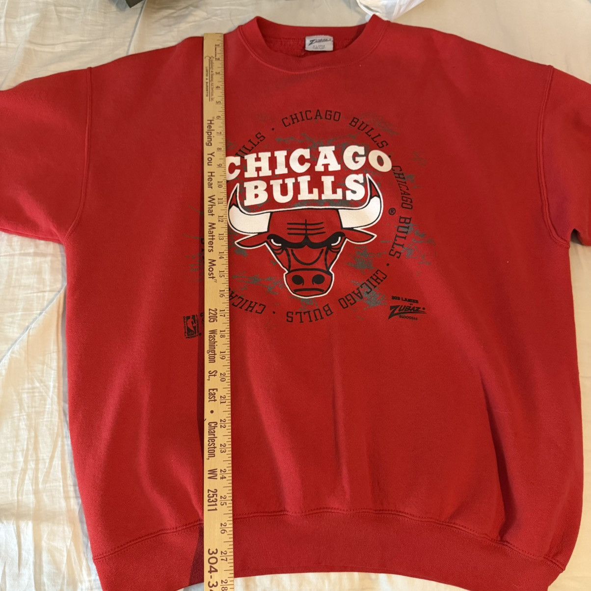Zubaz Vintage Zubaz NBA Chicago Bulls graphic sweatshirt Crewneck Size US XL / EU 56 / 4 - 8 Thumbnail