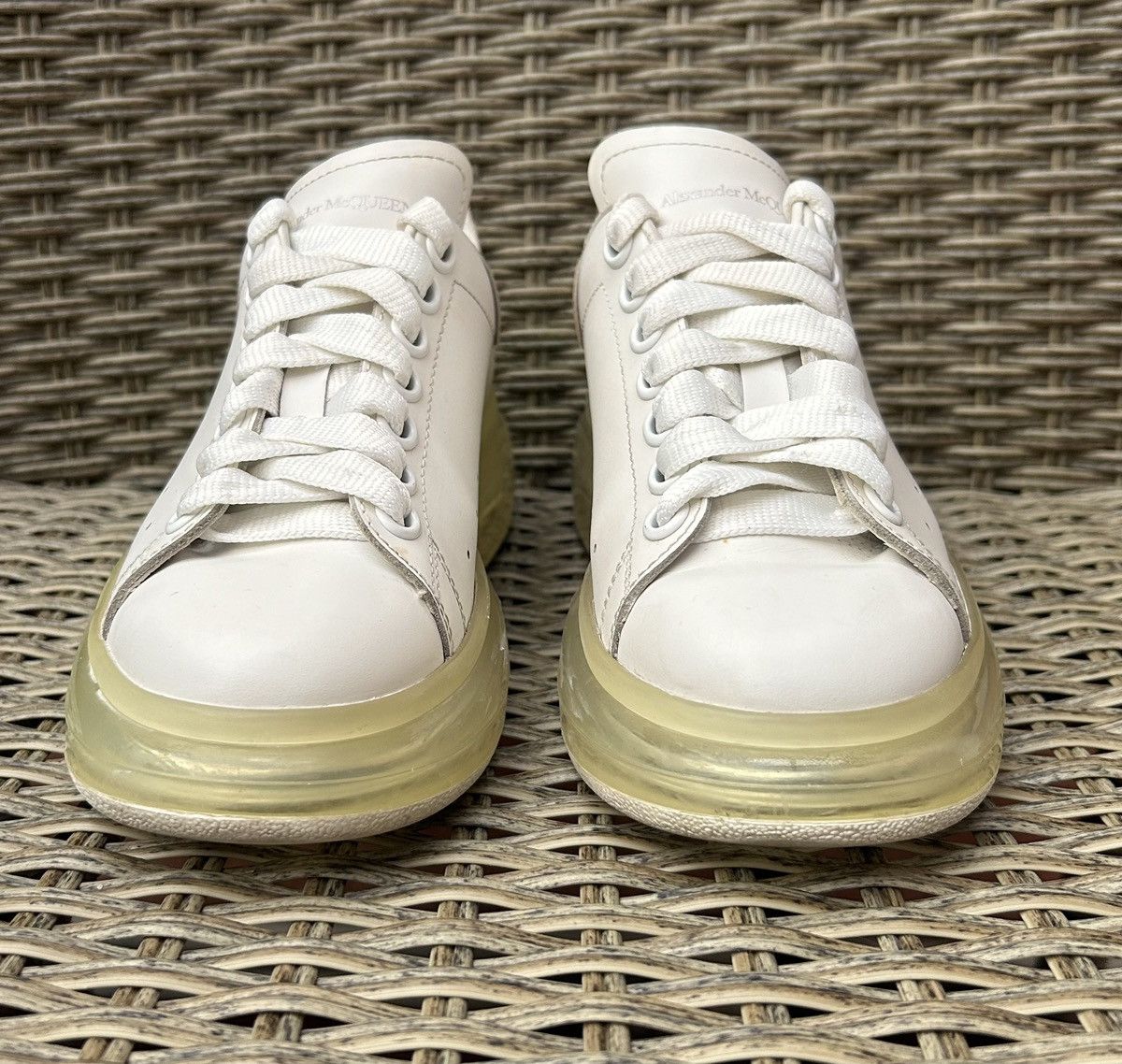 Alexander McQueen × MCQ × McQ Alexander McQueen Alexander McQueen Oversized Sneaker White Multi Size US 6.5 / IT 36.5 - 4 Thumbnail