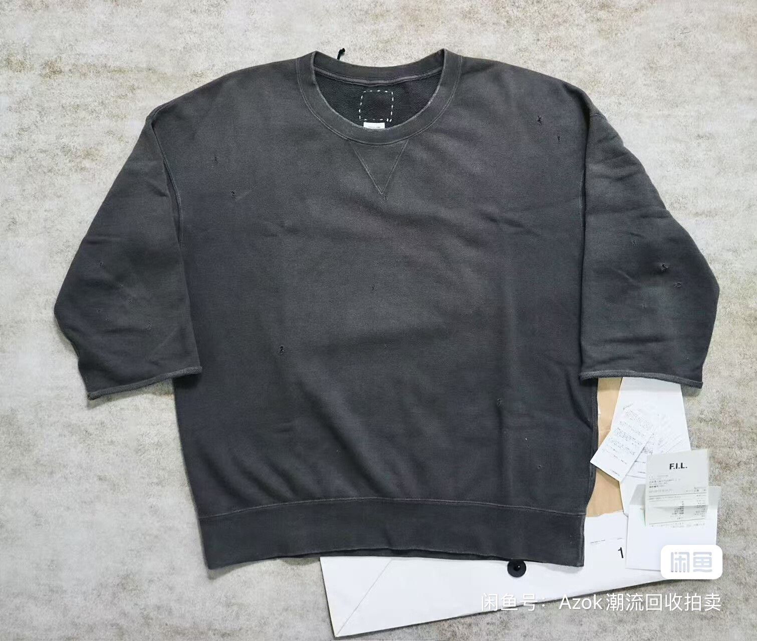 Visvim Visvim 21AW Jumbo Sweat 3/4 Crash Size US S / EU 44-46 / 1 - 1 Thumbnail