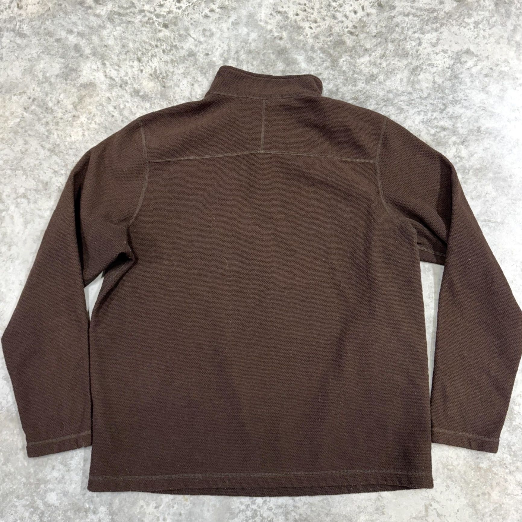 The North Face The North Face Sweatshirt Pullover Mens XL 1/4 Zip Fleece Brown Outdoor 2000s Outdoor Mens XL Brown Logo Sweatshirt Size US XL / EU 56 / 4 - 4 Thumbnail