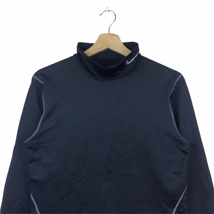Nike Vintage NIKE TEAM PRO FIT Thermal Fabric Swoosh Logo Sweater Size US L / EU 52-54 / 3 - 2 Thumbnail