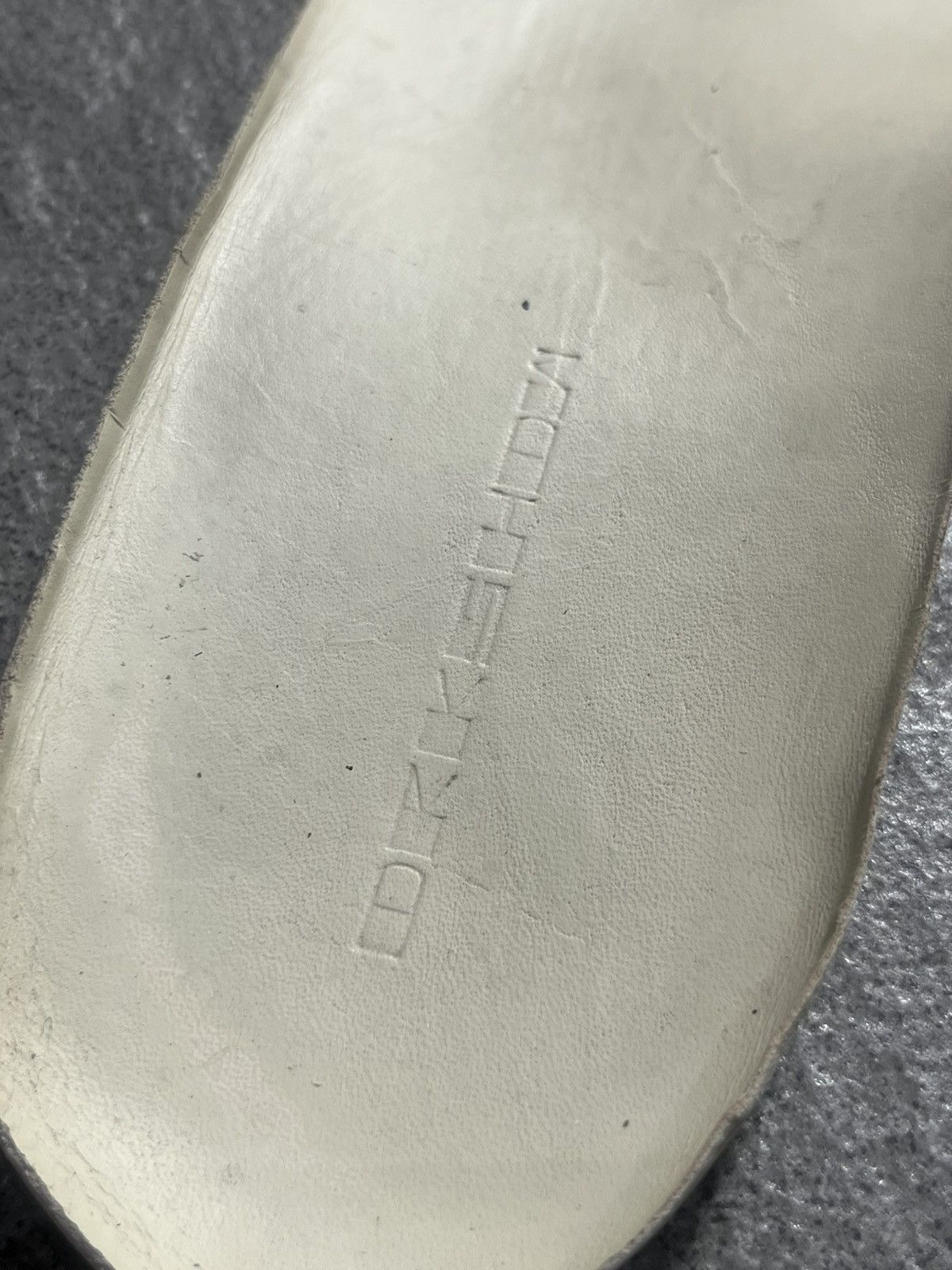 Rick Owens Drkshdw Rick Owens Drkshdw Perforated Cap Toe Slip On Sneakers Size US 8.5 / EU 41-42 - 17 Thumbnail