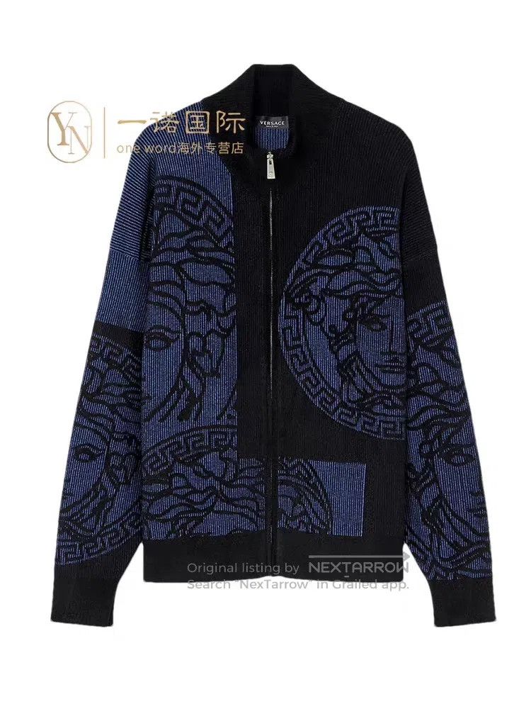 Versace Versace Zippered sweater Size US XXL / EU 58 / 5 - 3 Thumbnail