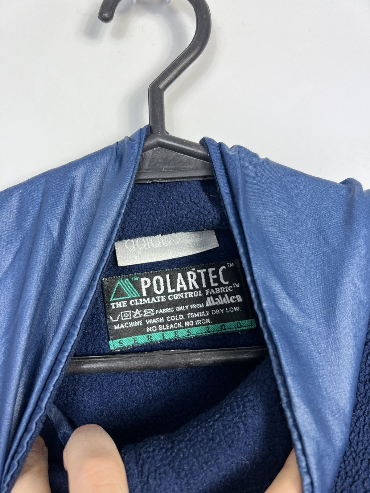 Adidas Fleece Jacket Adidas One World Vintage 80's Polartec Size US XL / EU 56 / 4 - 2 Thumbnail