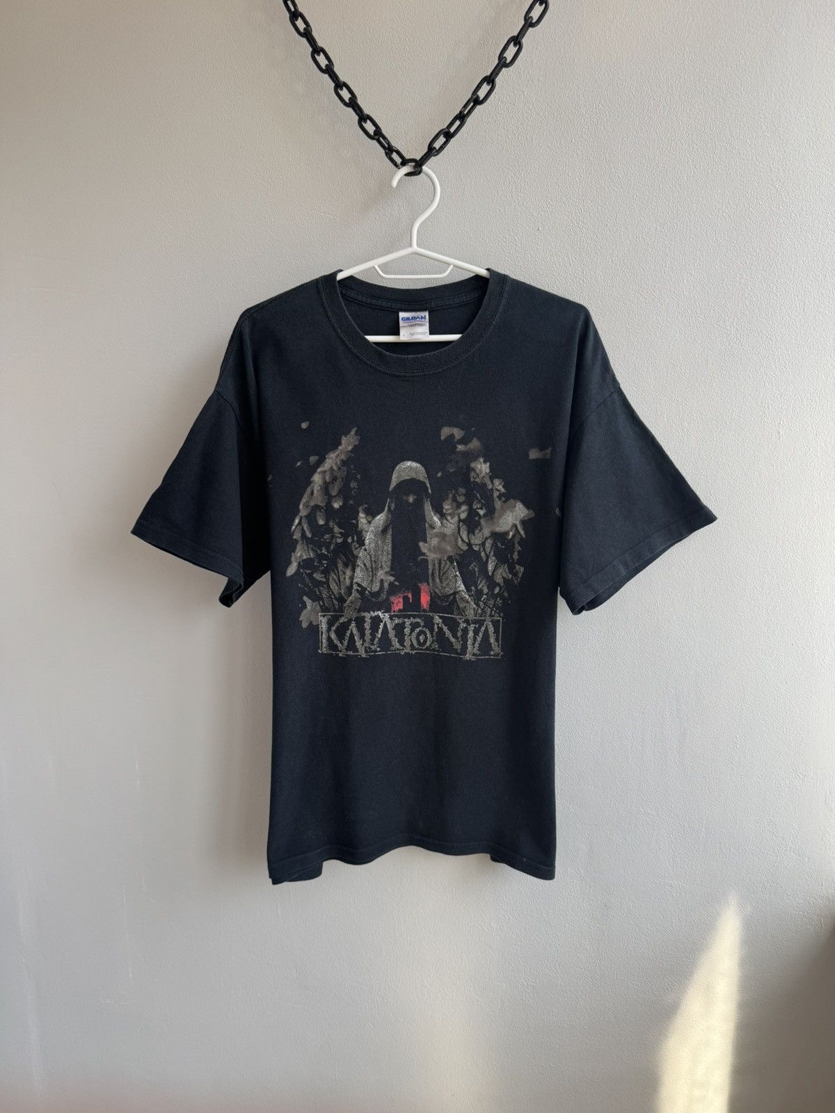 Vintage Vintage Katatonia Nigt Is the new Day Band Metal T Shirt Tee Size US L / EU 52-54 / 3 - 1 Thumbnail