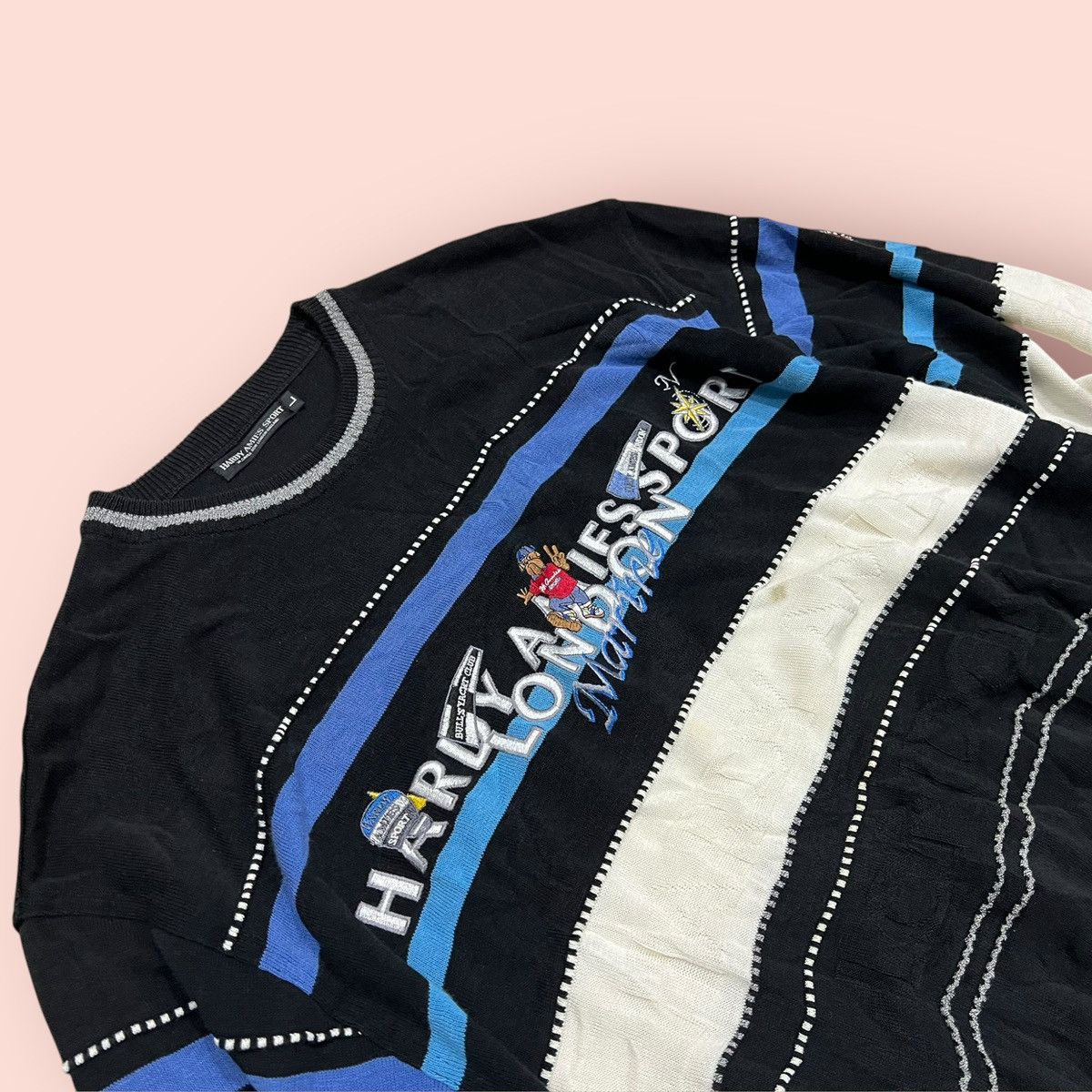 Designer × Hardy Amies VINTAGE HARDY AMIES SPORT PULLOVER SWEATER Size US L / EU 52-54 / 3 - 10 Thumbnail