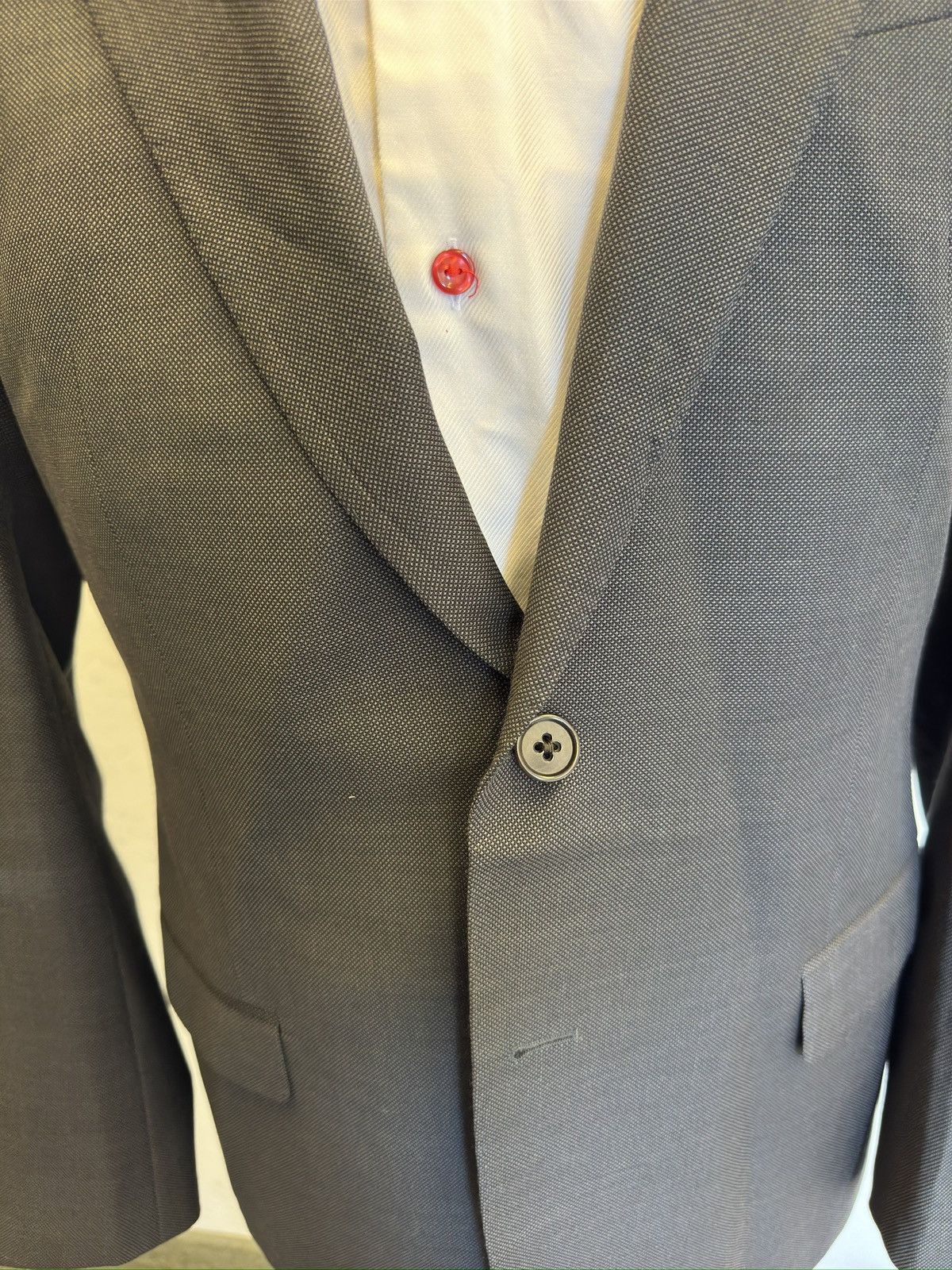 Armani Collezioni ARMANI COLLEZIONI G-Line Trim Fit Wool Blazer Size 40R - 3 Thumbnail