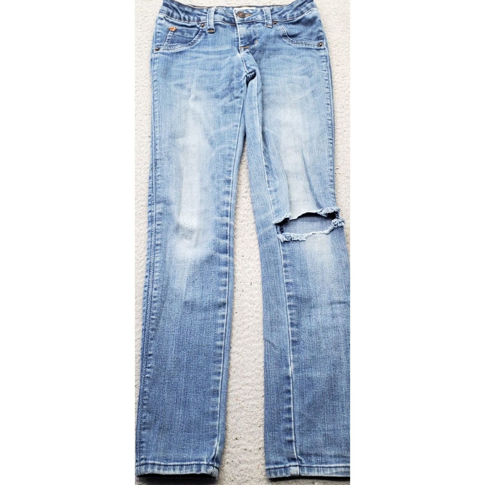 Hudson Hudson Jeans Womens 10 Blue Denim High Waisted Stretch Distressed Streetwear Jeans Womens 10 Blue Denim High Waisted Stretch Distressed Streetwear Size 32" / US 10 / IT 46 - 2 Thumbnail