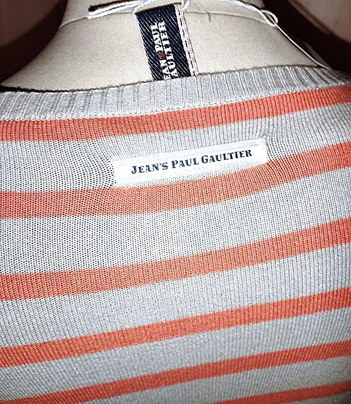 Jean Paul Gaultier Jean Paul Gaultier Gilet Bayadere TS/M Size S / US 4 / IT 40 - 8 Thumbnail