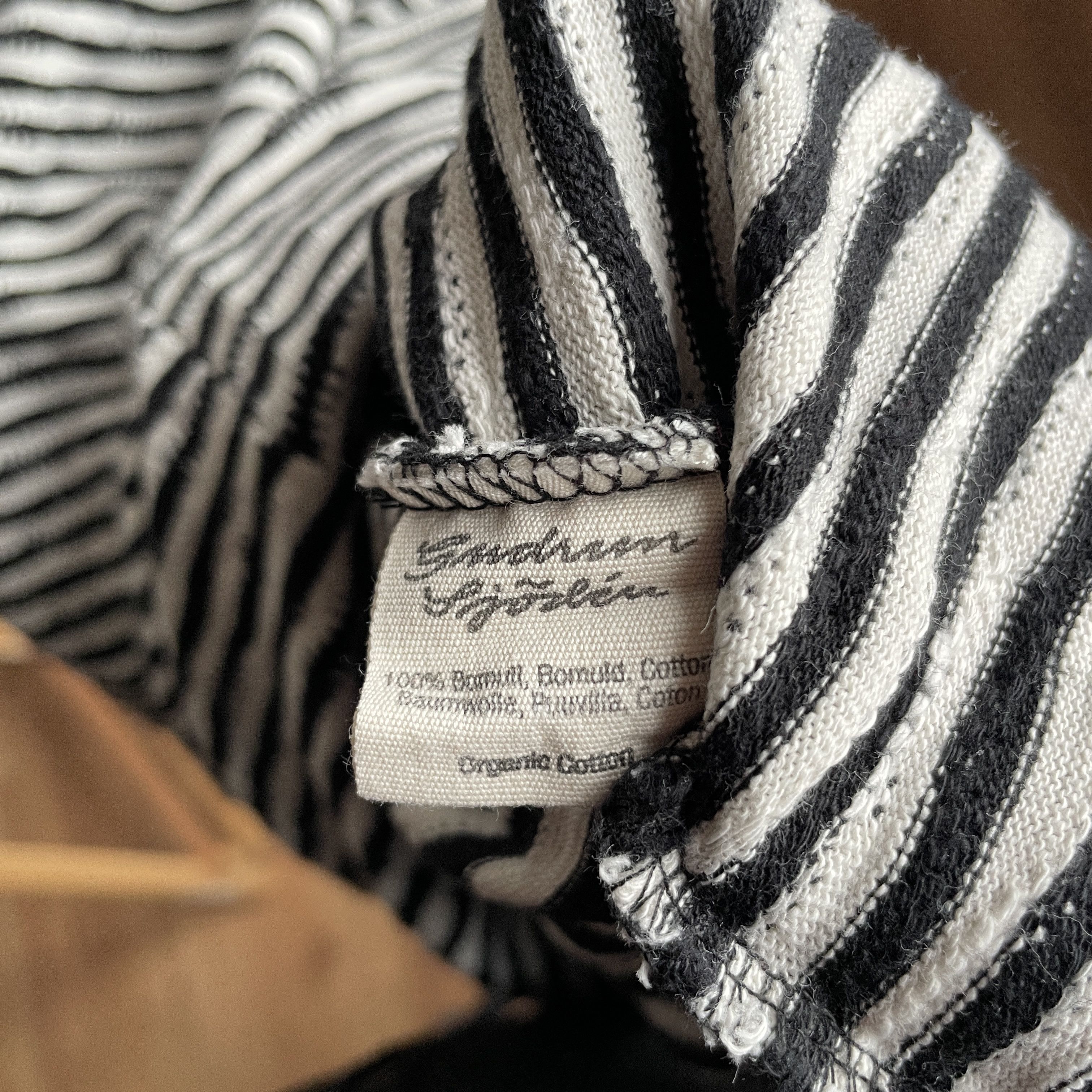 Gudrun Sjoden Gudrun Sjoden Striped Cotton Knitted Midi Tunic Dress Size S / US 4 / IT 40 - 7 Thumbnail