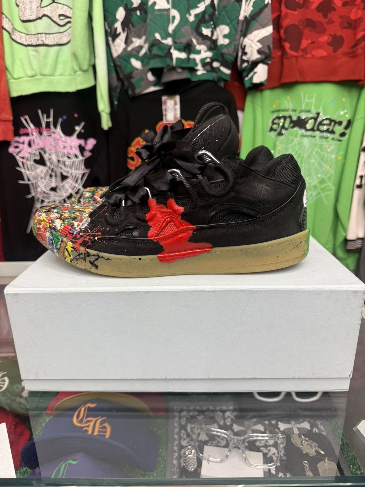 Gallery Dept. × Lanvin Lanvins x Gallery Dept Paint Splattered Size US 15 / EU 48 - 3 Thumbnail