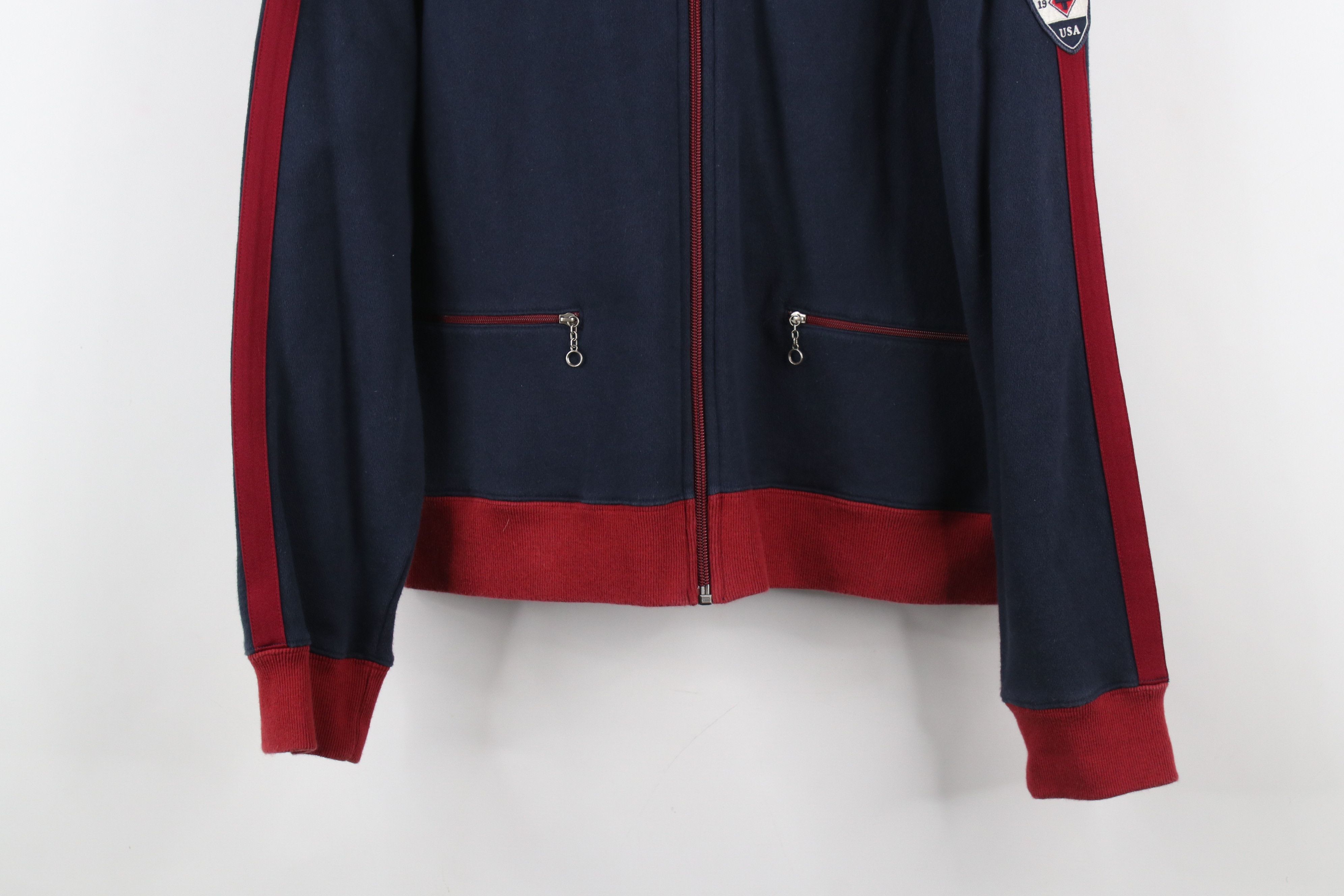 Ralph Lauren × Vintage Vintage 90s Polo Sport Ralph Lauren Full Zip Track Jacket Size US M / EU 48-50 / 2 - 3 Thumbnail