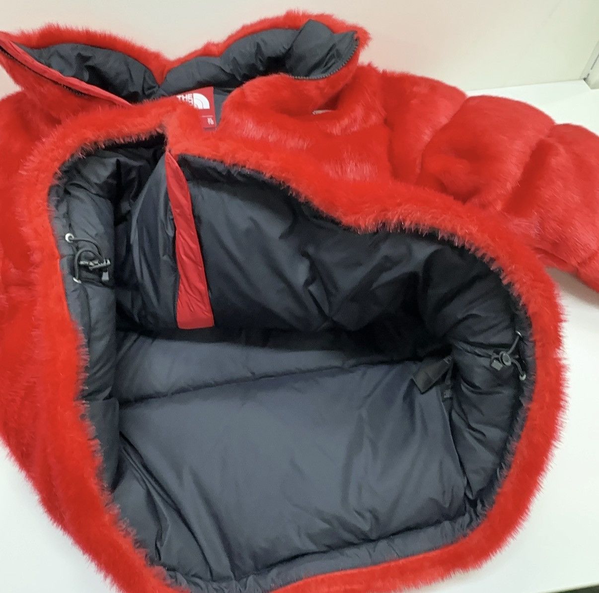 The North Face Supreme The North Face Faux Fur Nuptse Jacket Size US XL / EU 56 / 4 - 6 Thumbnail