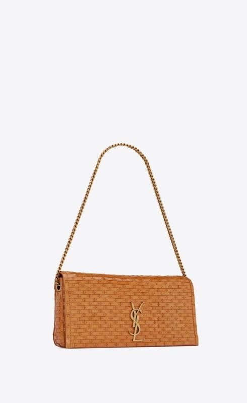 Saint Laurent Paris o1bcso1str0325 Size: OS/Kate Supple 99 Chain Bag in Brown Size ONE SIZE - 4 Thumbnail