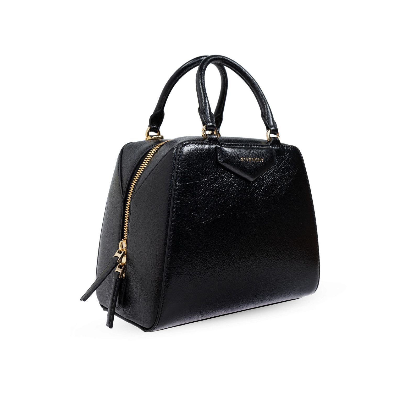 Givenchy GIVENCHY Mini Antigona Cube Black Leather Top Handle Bag New Size ONE SIZE - 3 Thumbnail