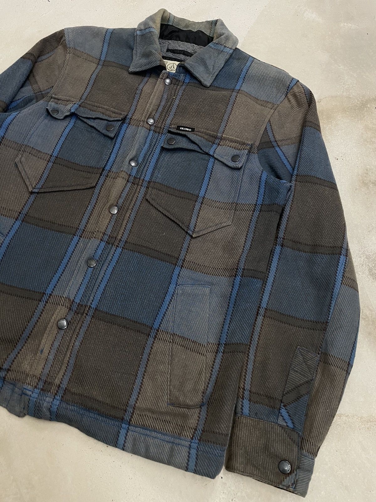 Billabong Vintage AW Season Volcom Snap Button Workwear Size US M / EU 48-50 / 2 - 4 Thumbnail