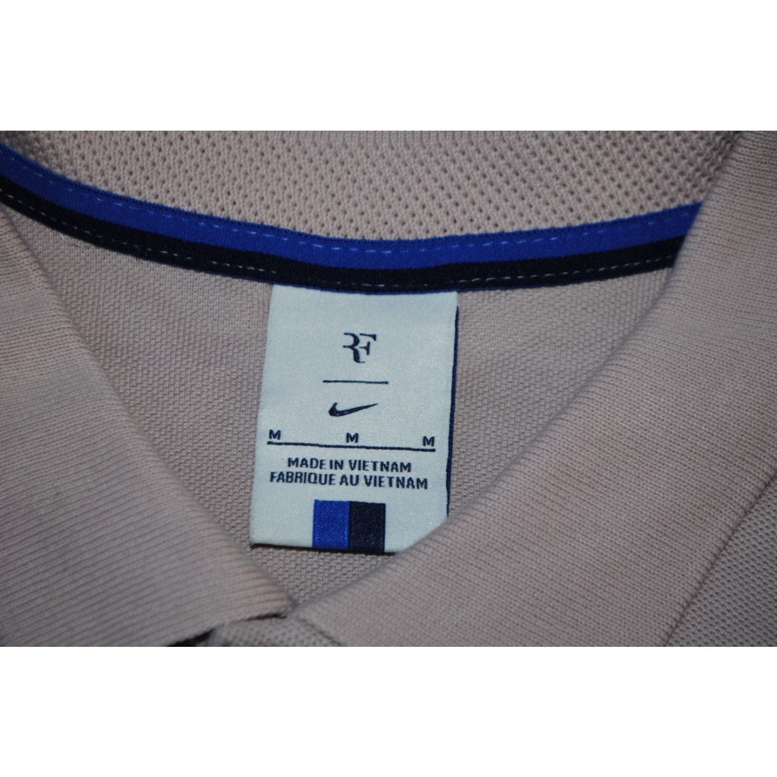 Nike Nike RF Polo Federer AH6762-684 Slim Fit Particle Rose Cotton Shirt M Mens Short Sleeve Polo Size US M / EU 48-50 / 2 - 3 Thumbnail
