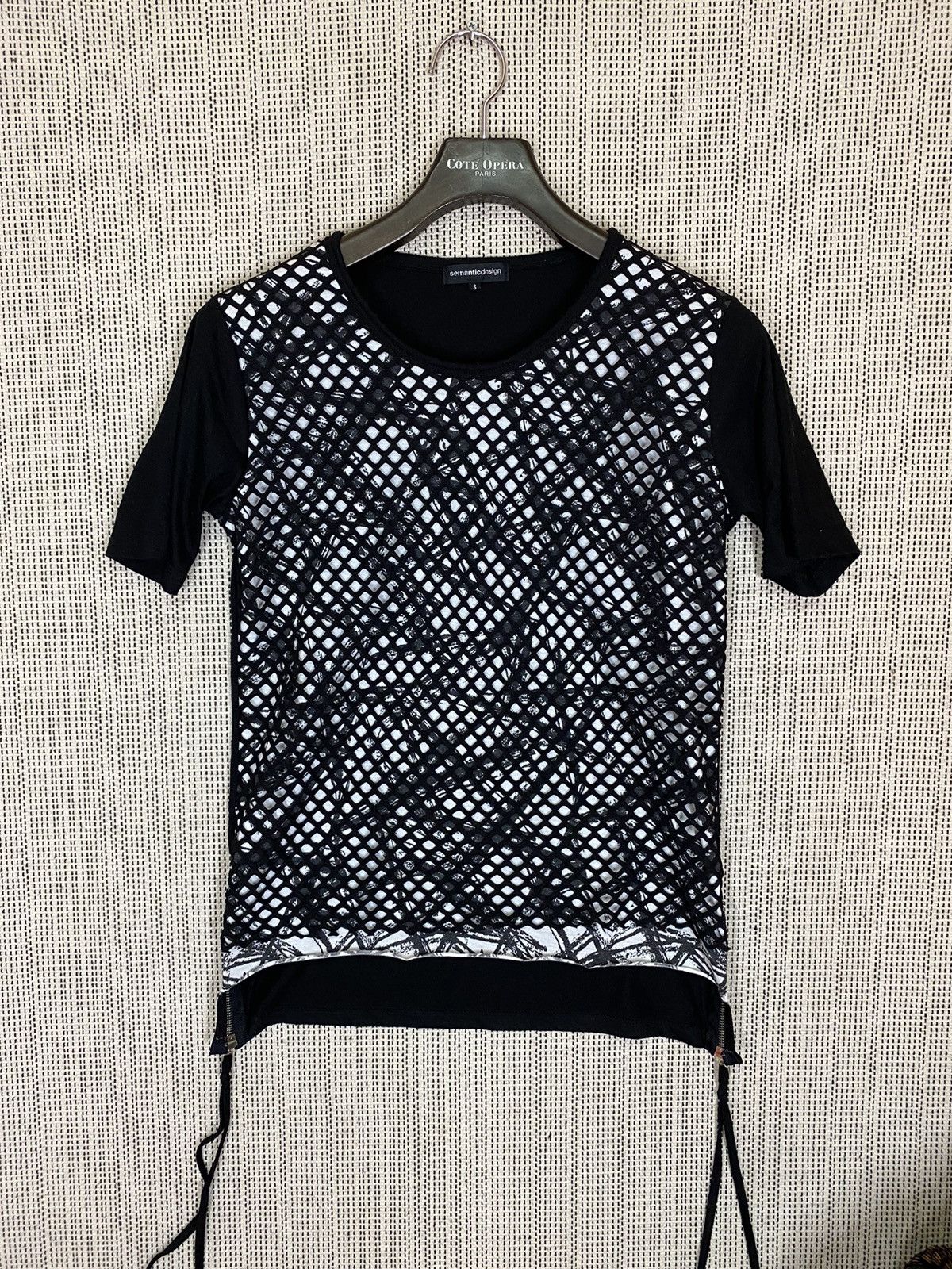 semanticdesign ‼️SEMANTIC DESIGN TSHIRT DOUBLE LAYER MESH VERY RARE‼️ Size US M / EU 48-50 / 2 - 1 Thumbnail