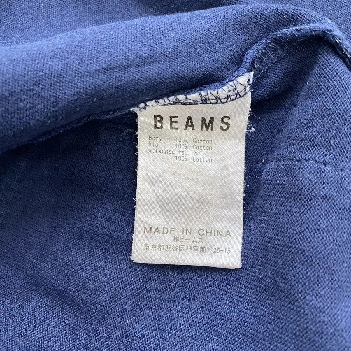 Beams Plus Vintage BEAMS PLUS Natural Dye Plain Pocket Tee Shirt Top Size US L / EU 52-54 / 3 - 5 Thumbnail