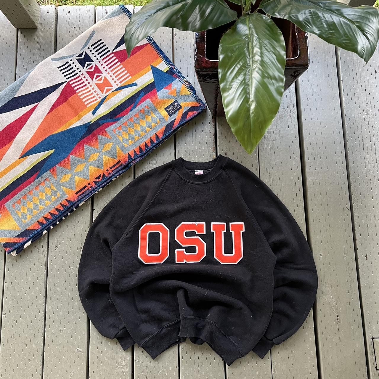 Vintage Vintage 90s Oregon state beaver football sweatshirt Size US L / EU 52-54 / 3 - 2 Thumbnail