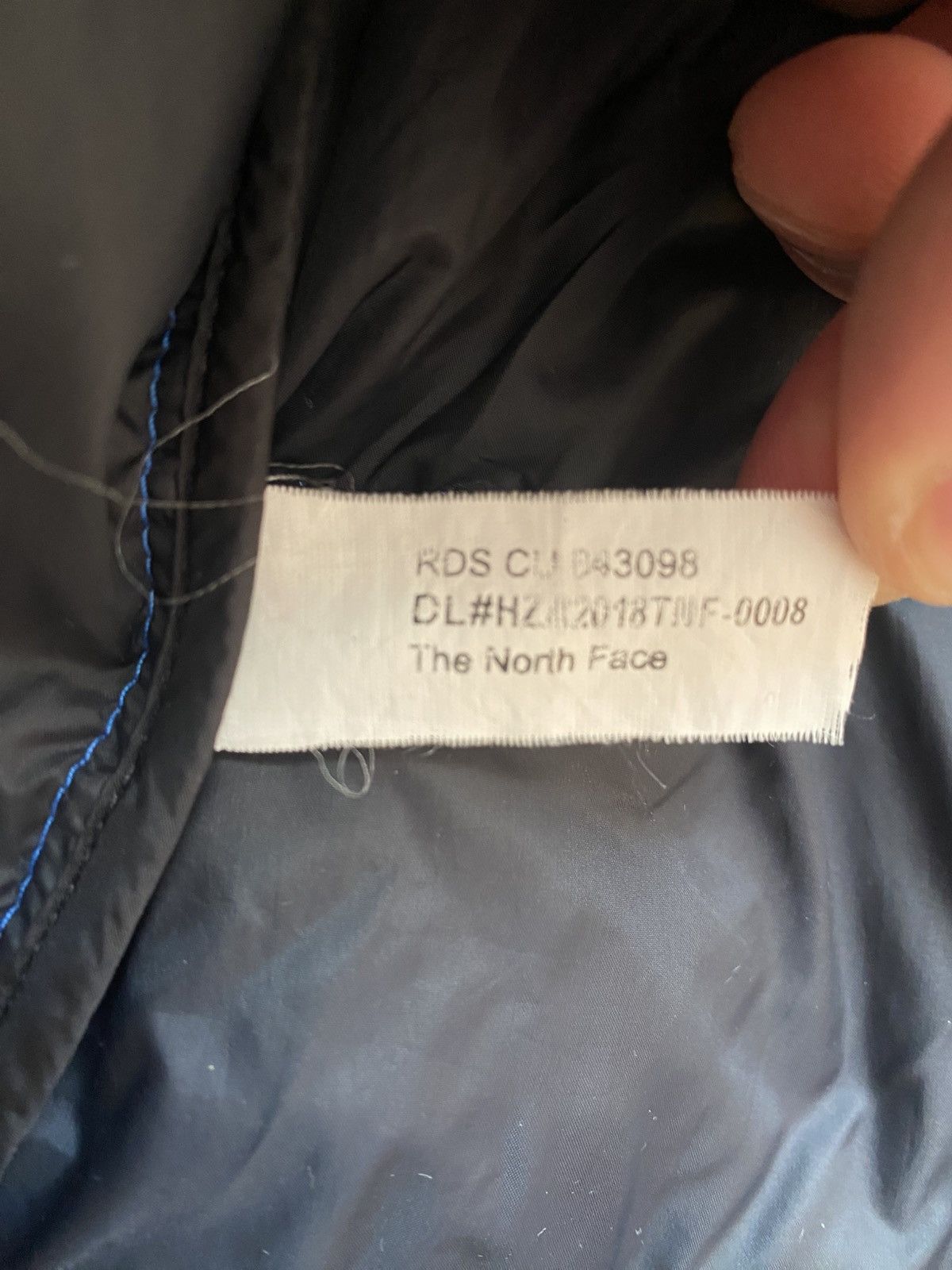 The North Face The North Face 1996 Retro Nuptse Blue Pufer Mens Jacket sz L Size US L / EU 52-54 / 3 - 16 Thumbnail