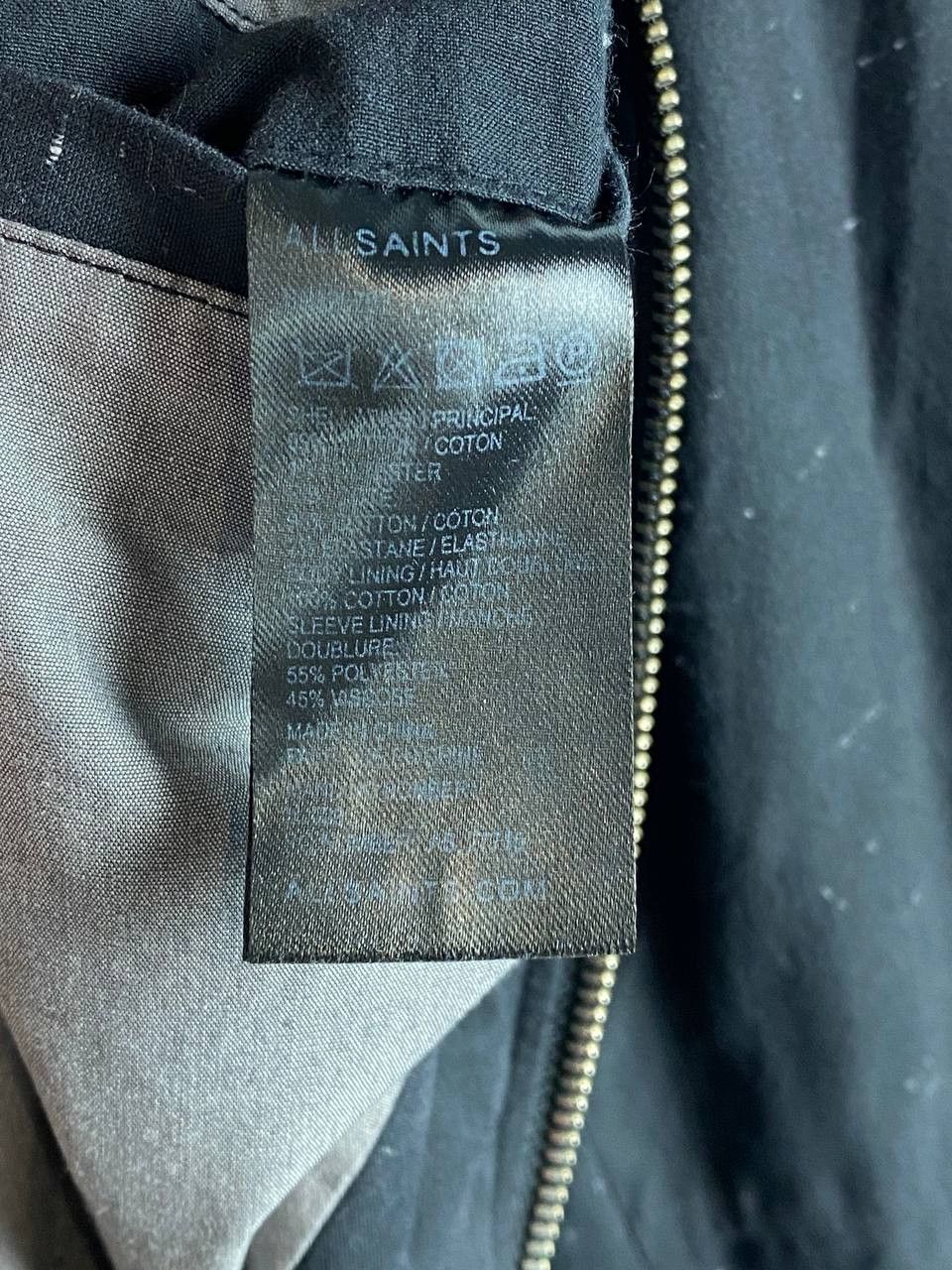 Allsaints All Saints Cotton Bomber Jacket Casual Streetwear Size US S / EU 44-46 / 1 - 10 Thumbnail