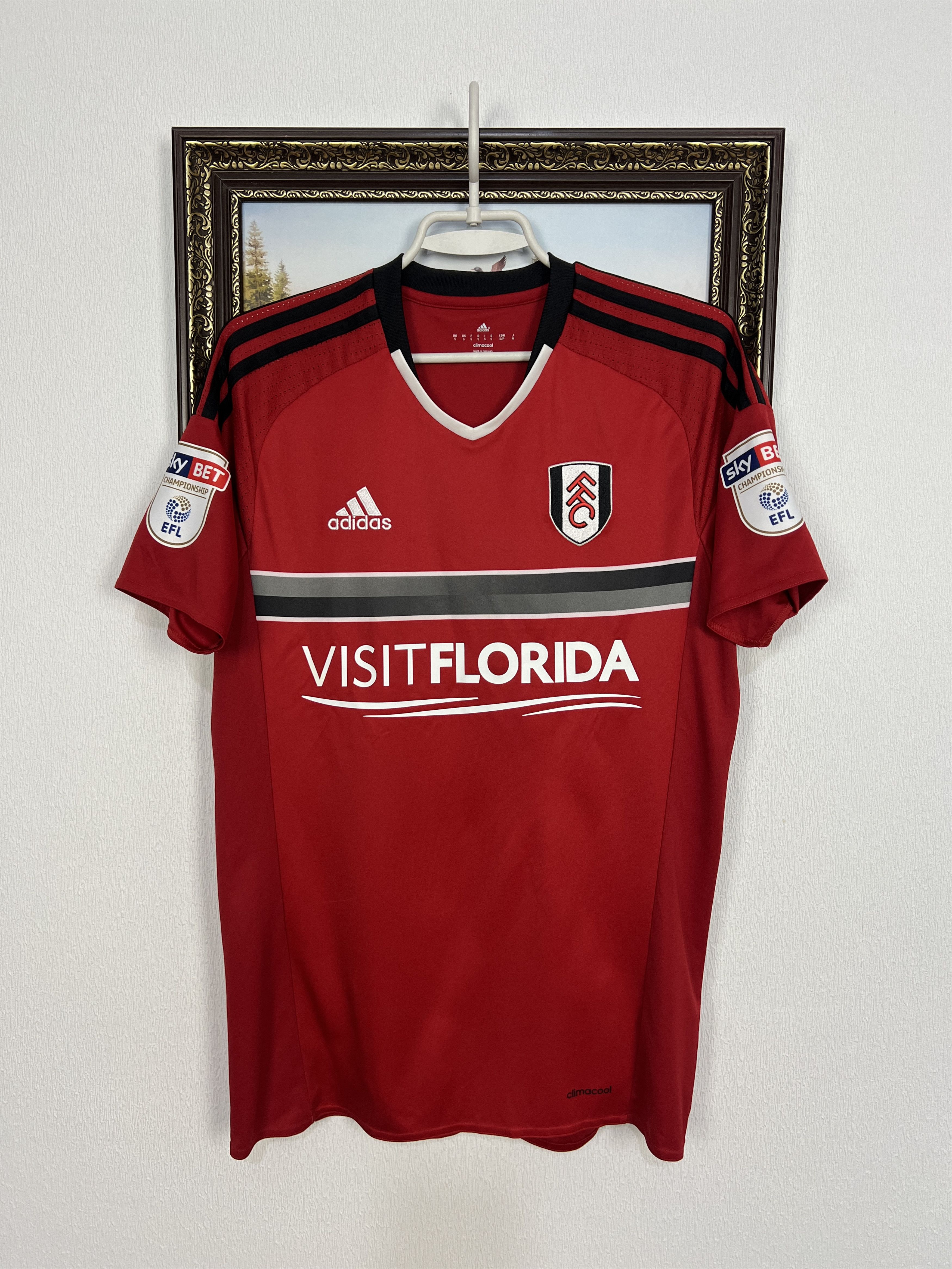 Adidas Fulham Third football shirt 2015 Soccer Adidas #24 Aluko Size US S / EU 44-46 / 1 - 1 Thumbnail