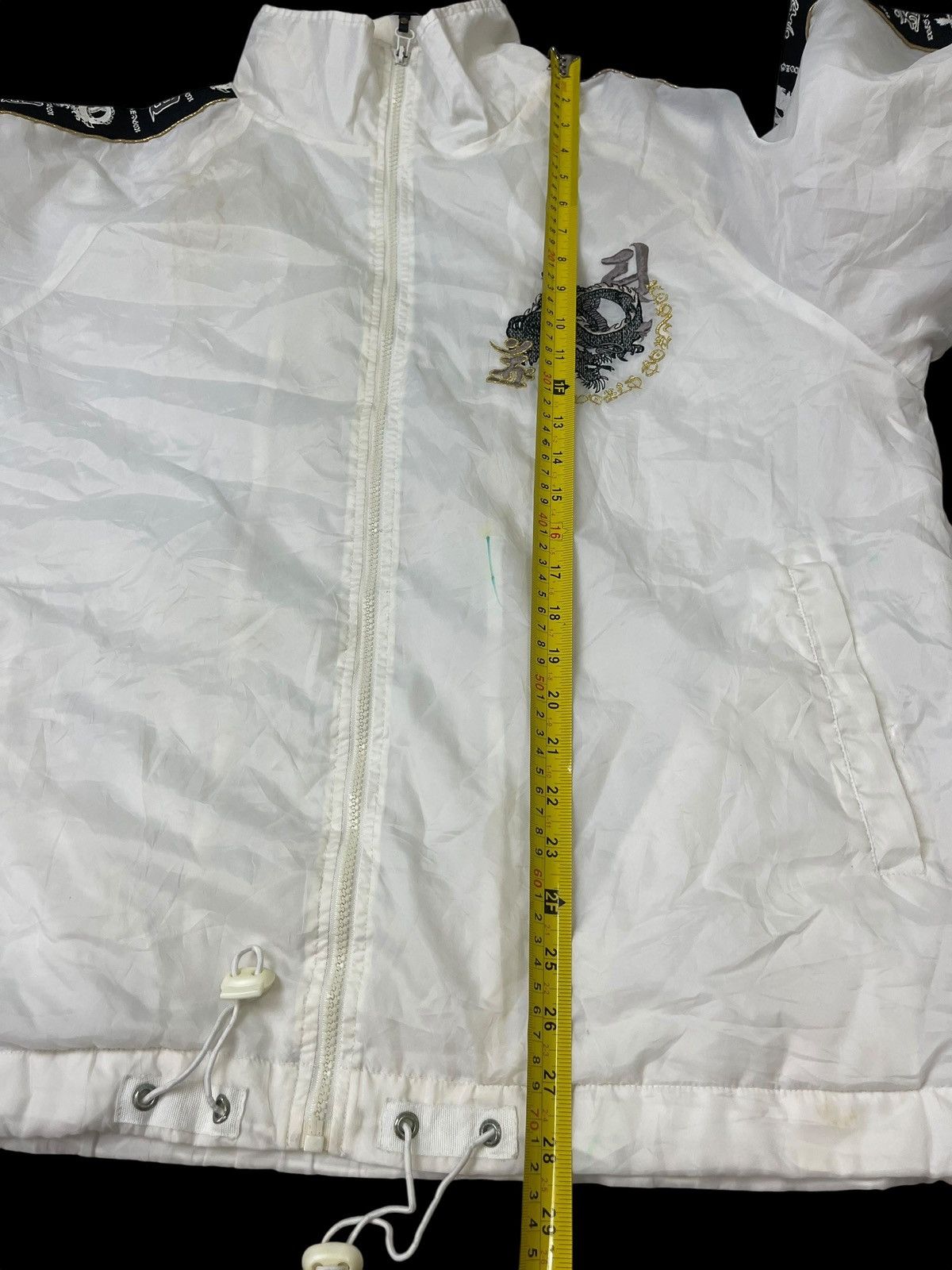 Japanese Brand Vintage World Dragon Light Jacket Side Tape Size US XL / EU 56 / 4 - 8 Thumbnail