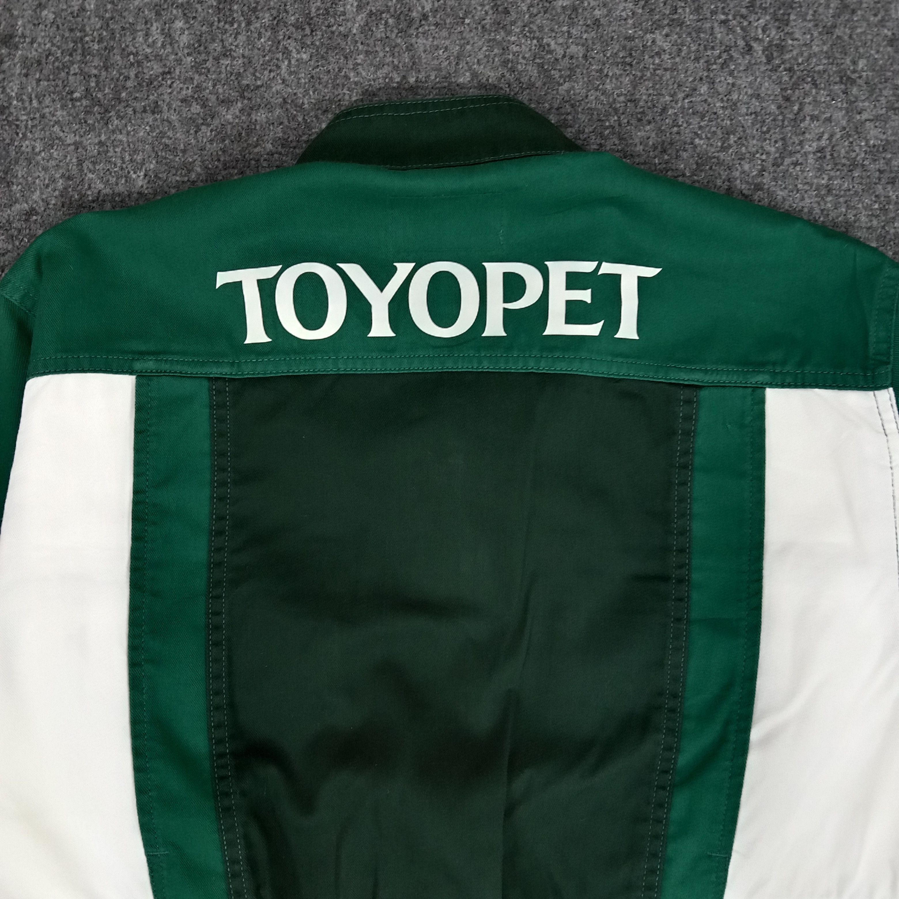 Japanese Brand × Vintage Toyopet Toyota Japanese Racing Team Coverall Jacket Size US M / EU 48-50 / 2 - 2 Thumbnail