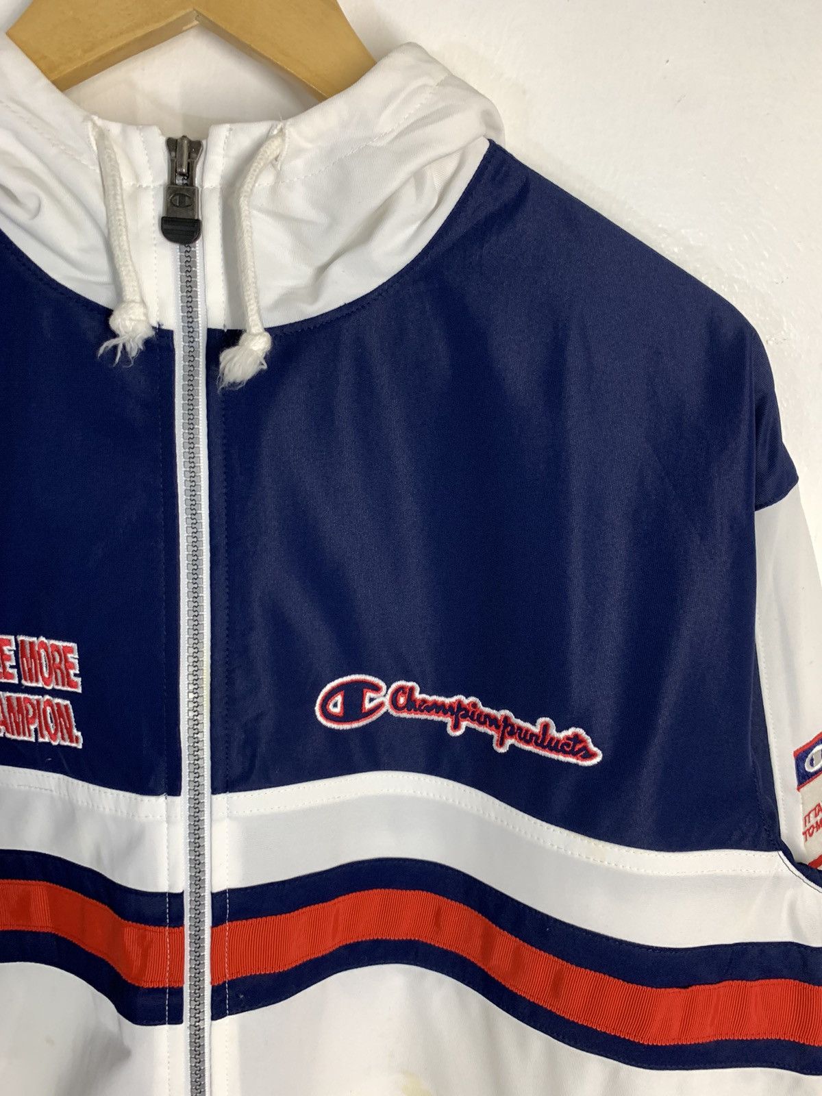 Champion × Vintage Vtg 90s Champion Jacket Size US L / EU 52-54 / 3 - 4 Thumbnail