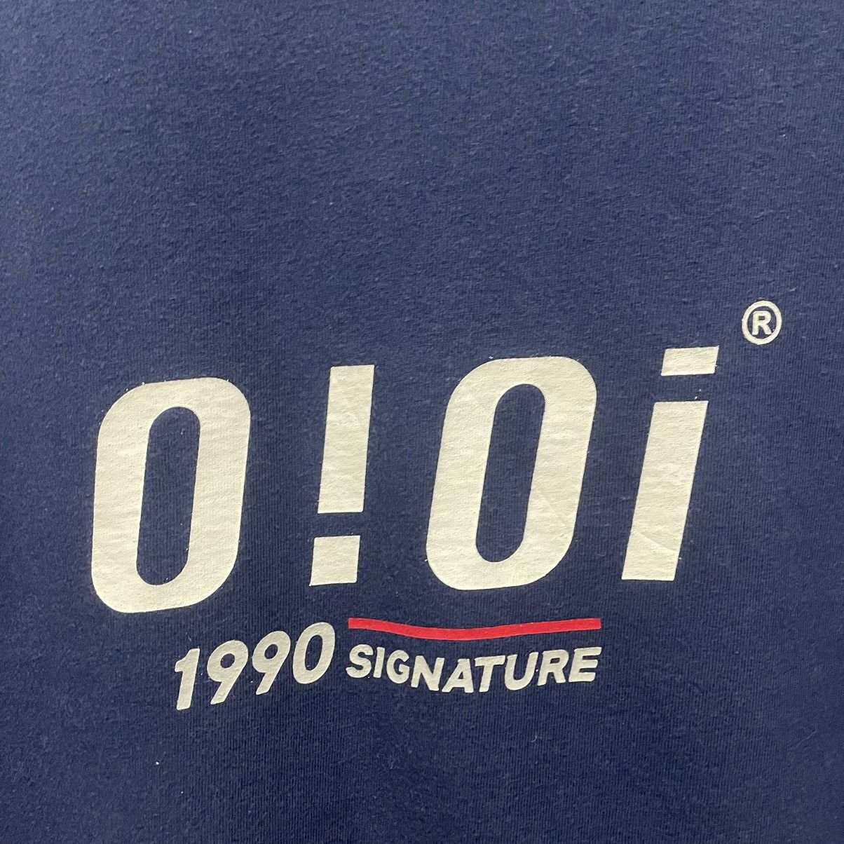 Japanese Brand × Vintage 🔥🔥Vintage 5252 By Oi Oi 1990 Signature Tee Size US XL / EU 56 / 4 - 4 Thumbnail