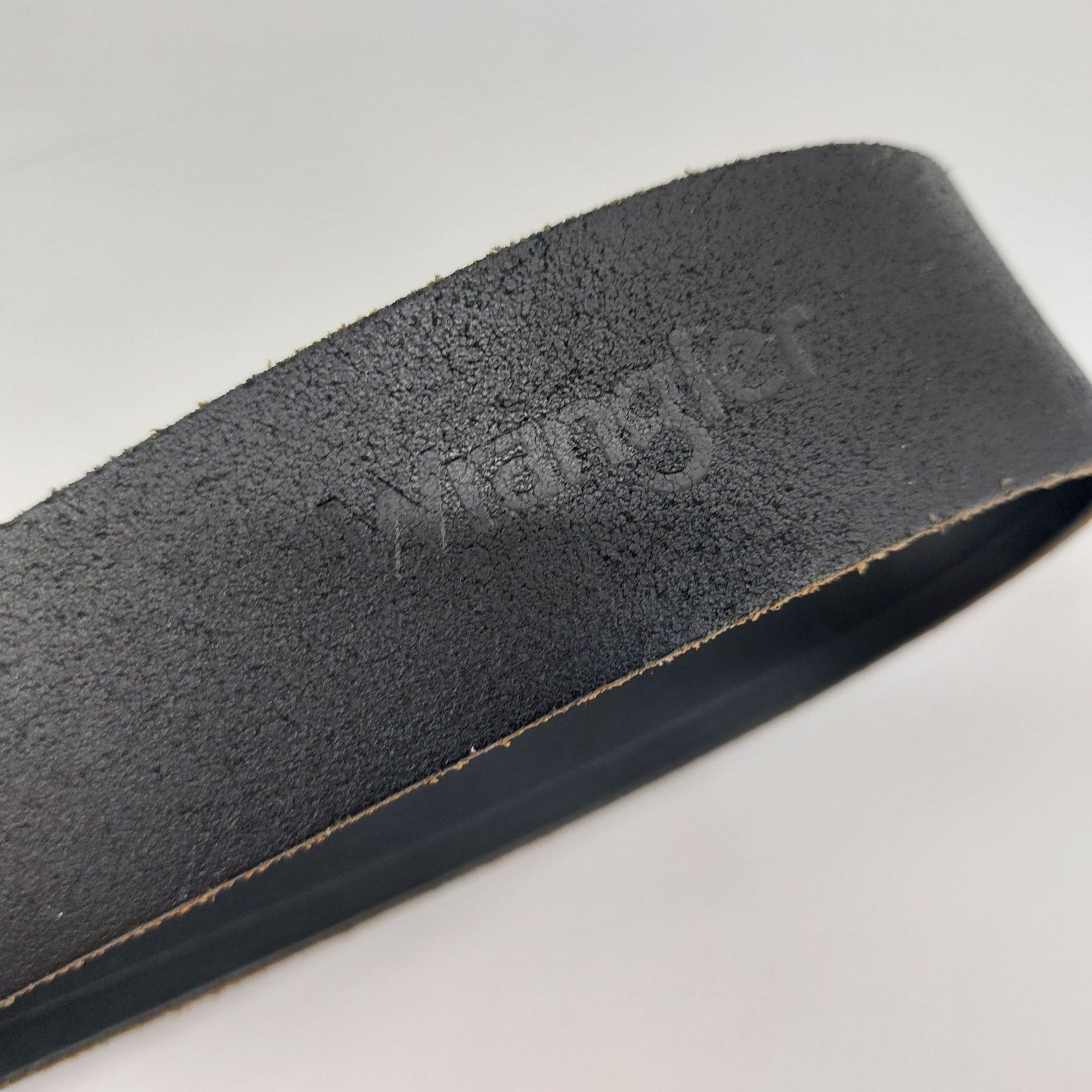 Wrangler Wrangler Black Genuine Leather Belt Size 38/95 Size 38 - 7 Thumbnail