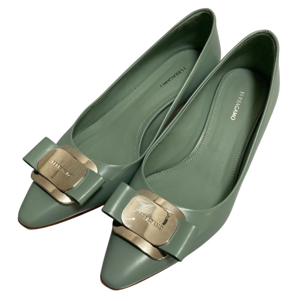 Salvatore Ferragamo Salvatore Ferragamo Salvatore Ferragamo ZELMA Leather Pumps Leather Other DUTY FREE for USA Size ONE SIZE - 1 Thumbnail