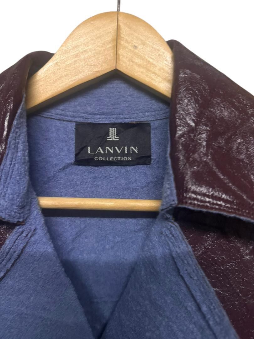 Lanvin Lanvin Collection Polyurethene Long Jacket Size US L / EU 52-54 / 3 - 5 Thumbnail