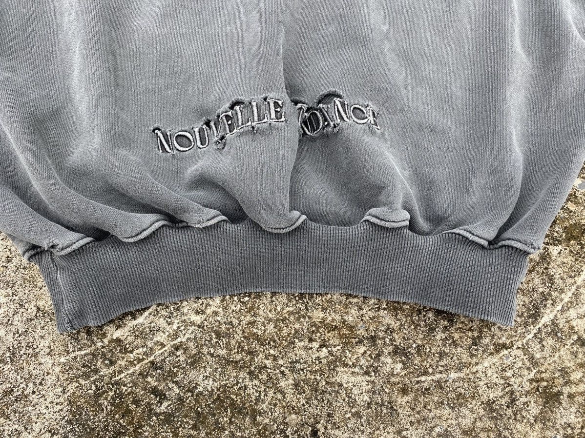 Juun.J Juun.j Distressed + Sunfaded Boxy Cut Hoodie Size US M / EU 48-50 / 2 - 13 Thumbnail