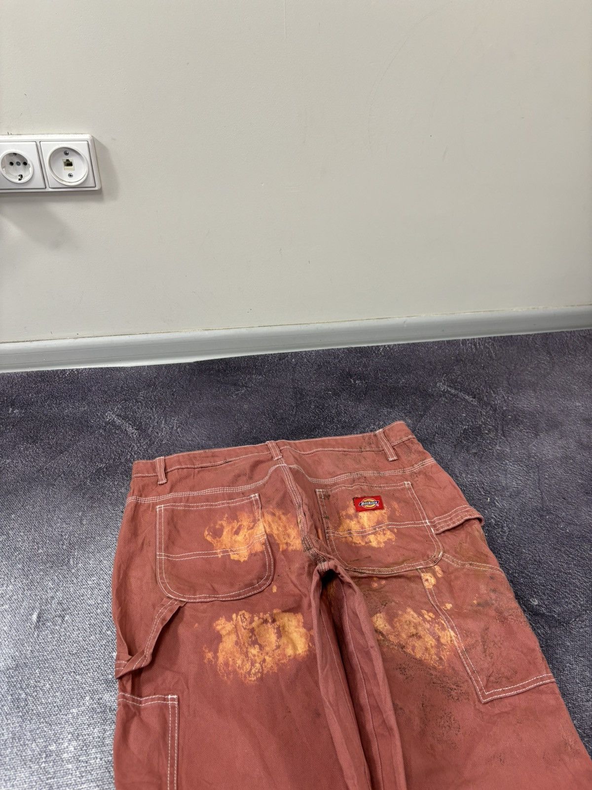 Dickies Vintage Dickies Y2K Fire Custom Hype Skate Baggy Pants Size US 34 / EU 50 - 4 Thumbnail