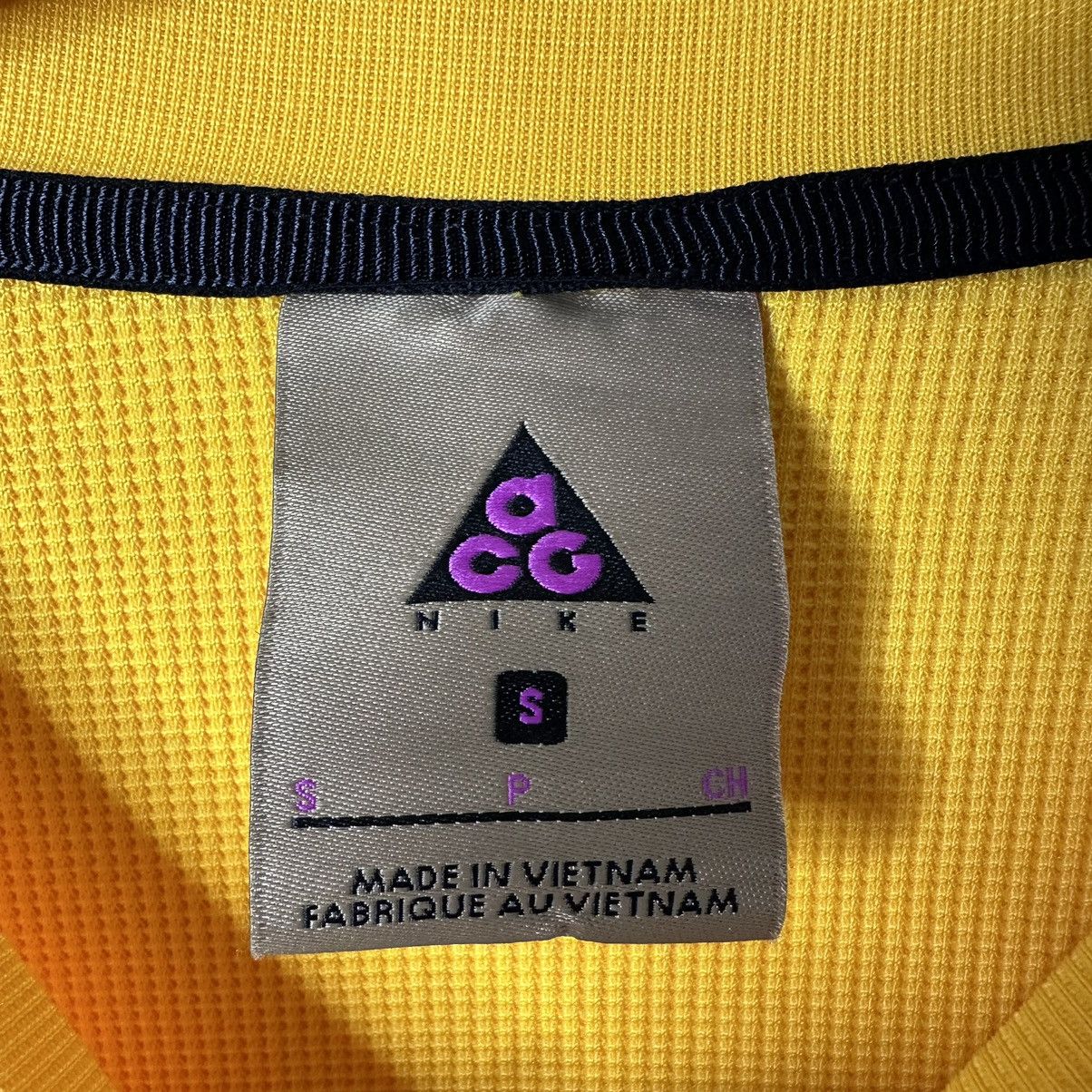 Nike Nike ACG Yellow Sweatshirt Outdoor Streetwear Size US S / EU 44-46 / 1 - 8 Thumbnail
