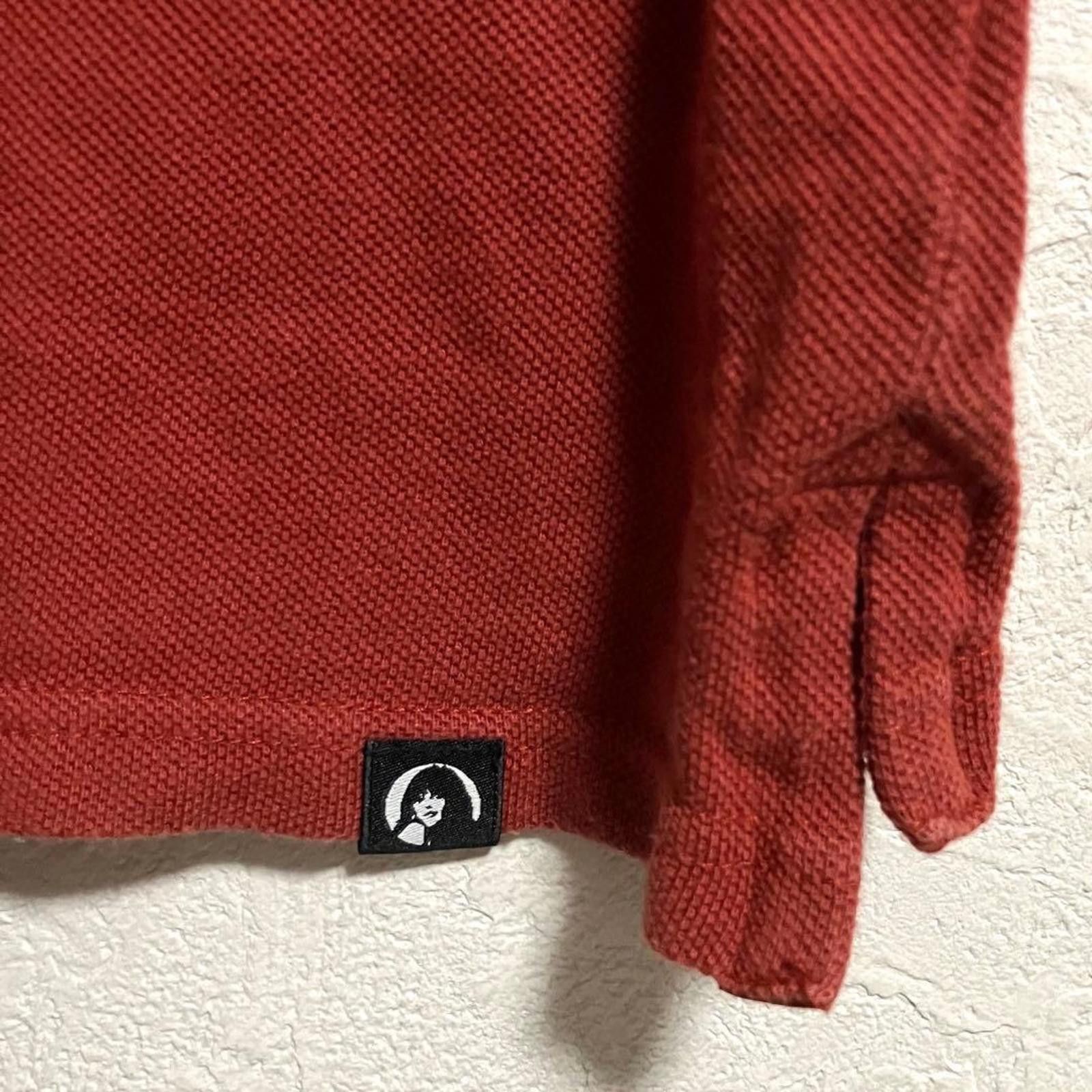 Other Hysteric Glamour - Red Polo Shirt Size US L / EU 52-54 / 3 - 6 Thumbnail
