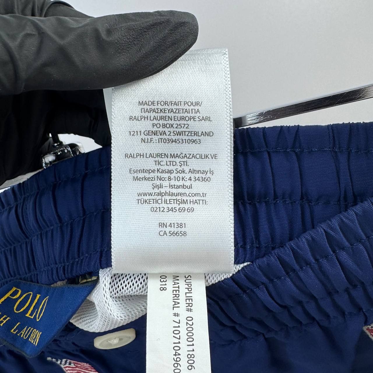 Polo Ralph Lauren Polo Ralph Lauren Swim Shorts USA Flag Embroidered Blue XS Size US 30 / EU 46 - 7 Thumbnail