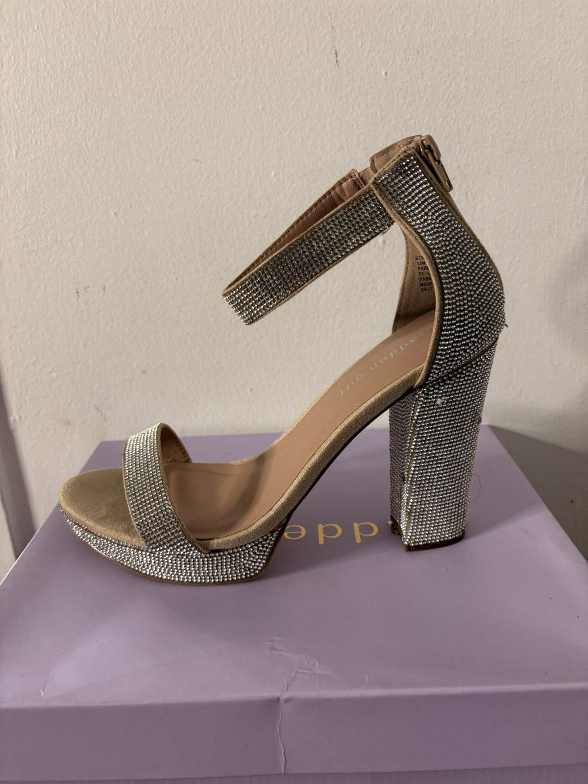 Other Madden Girl rhinestone sandals Size US 10 / IT 40 - 10 Thumbnail