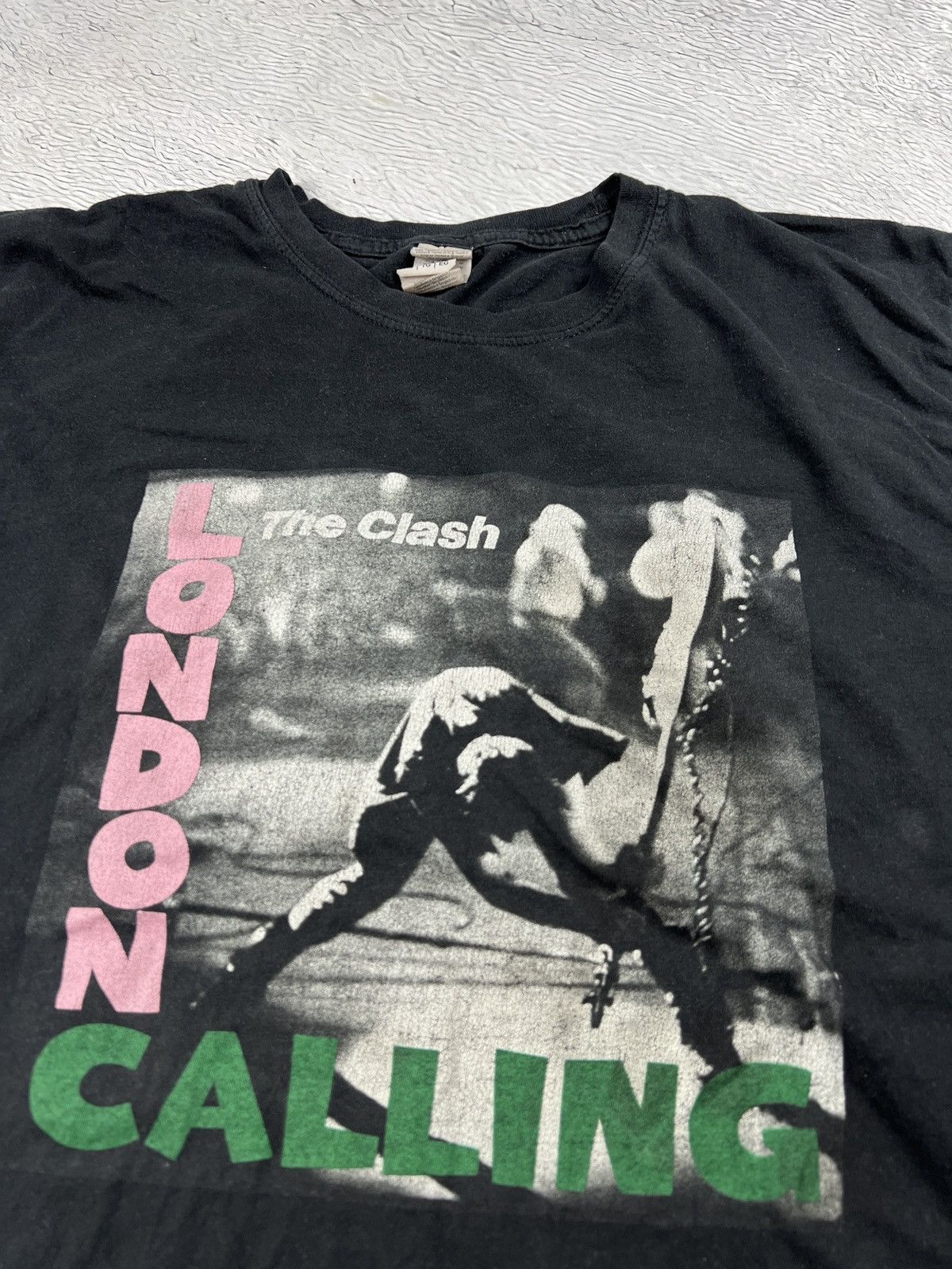 Band Tees × Vintage Vintage The Clash London Calling Tee Size US XL / EU 56 / 4 - 2 Thumbnail