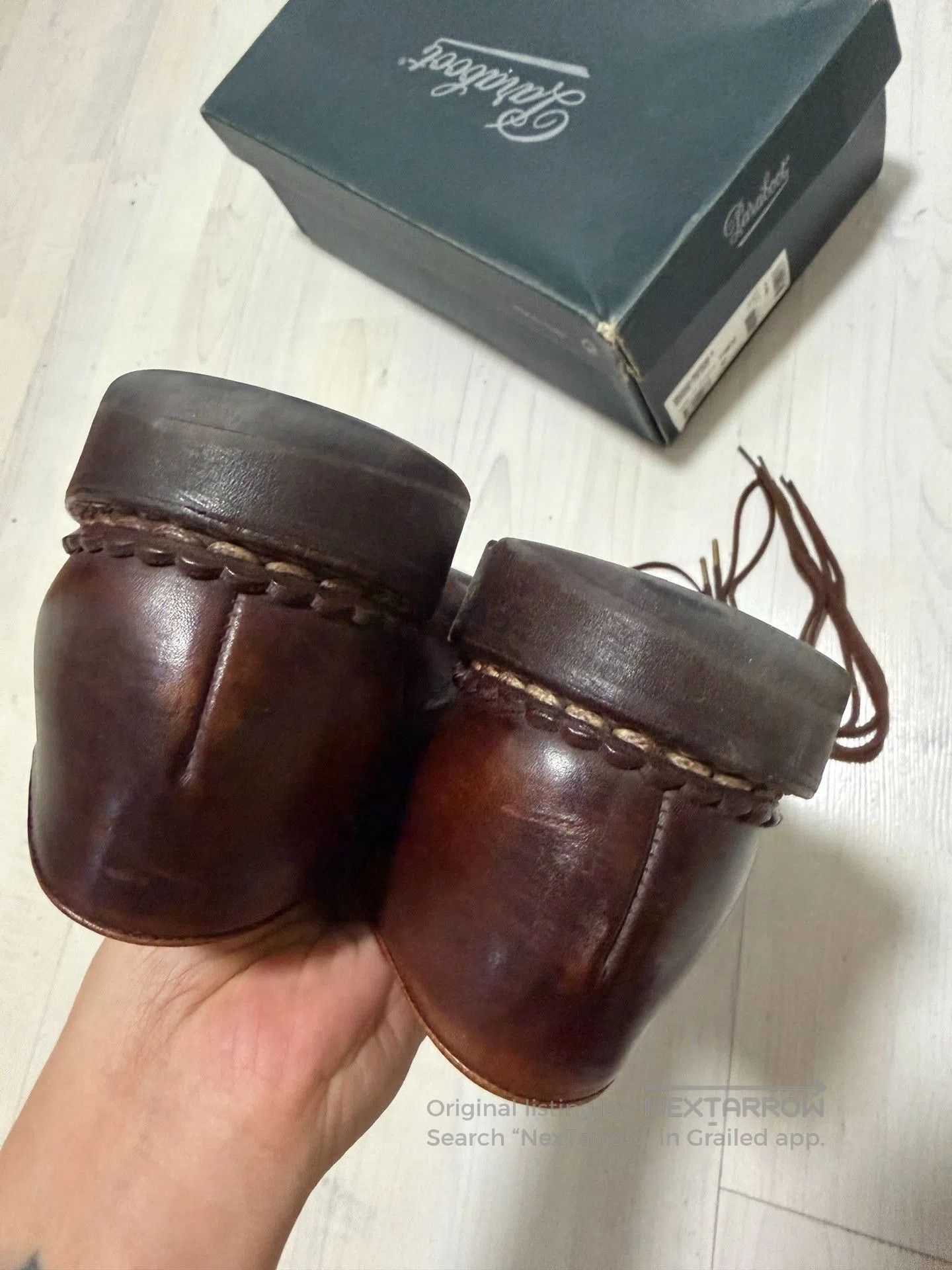 Paraboot Paraboot Michael Casual Leather Shoes. Size US 9 / EU 42 - 3 Thumbnail