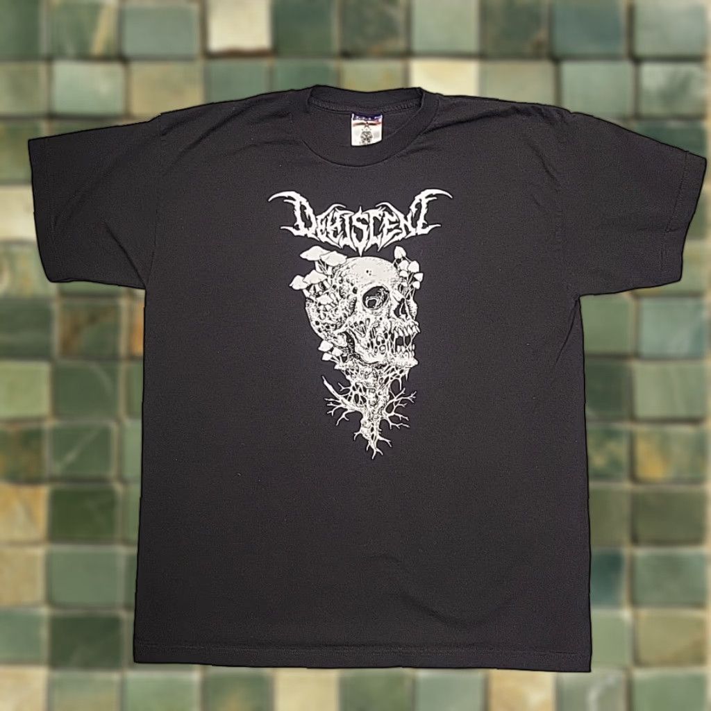 Vintage Death Scent Band Shirt Mens XL Black Skull Graphic Gothic Metal Made in USA TEE Size US XL / EU 56 / 4 - 1 Thumbnail