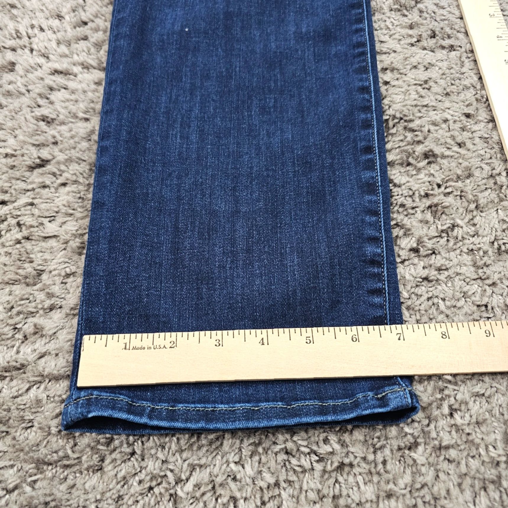 Mavi Mavi Jeans Womens High Rise Straight Leg Stretch Denim 28x31 Dark Wash Kendra Size 24" / US 00 / IT 34 - 7 Thumbnail
