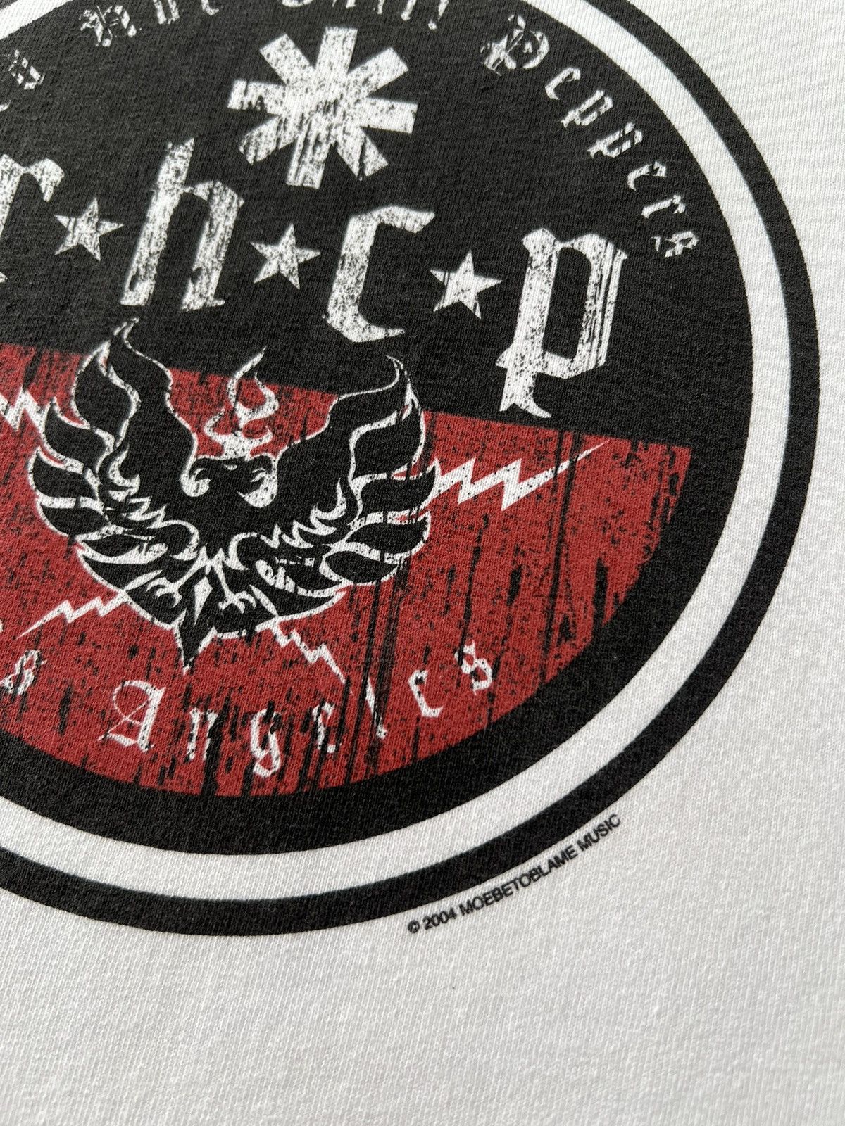 Band Tees Vintage 2004 Red Hot Chili Peppers Los Angeles Ringer Tshirt Size US XL / EU 56 / 4 - 6 Thumbnail