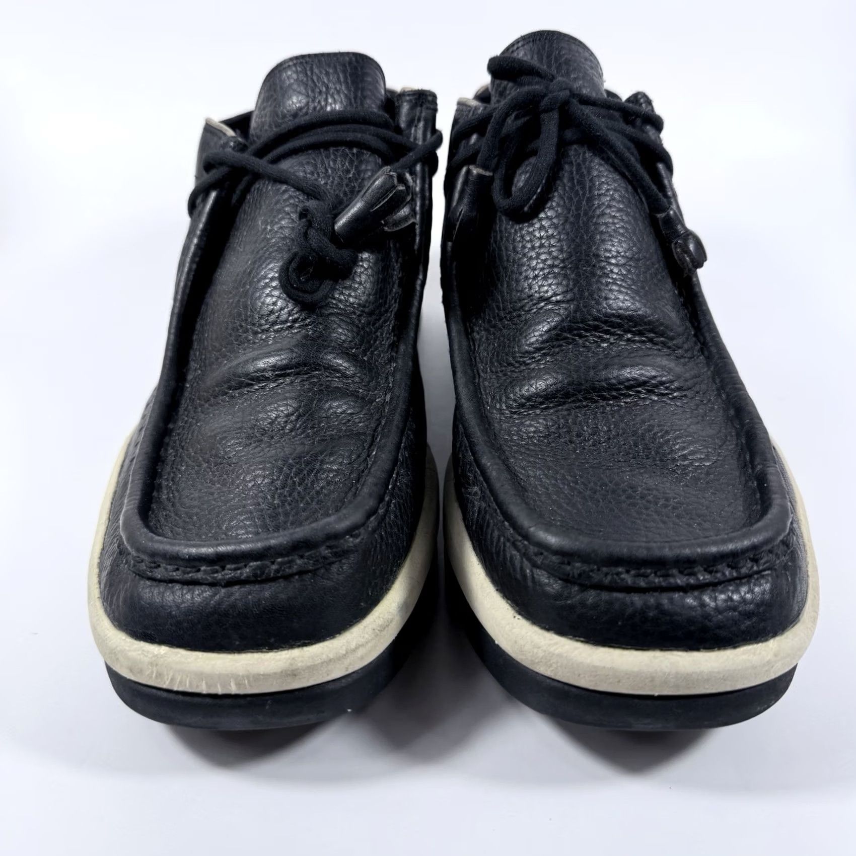 Visvim Visvim x Goodenough Polke Men Casual Shoes Black Nubuck Leather High Top 11 Navy? Size US M / EU 48-50 / 2 - 3 Thumbnail