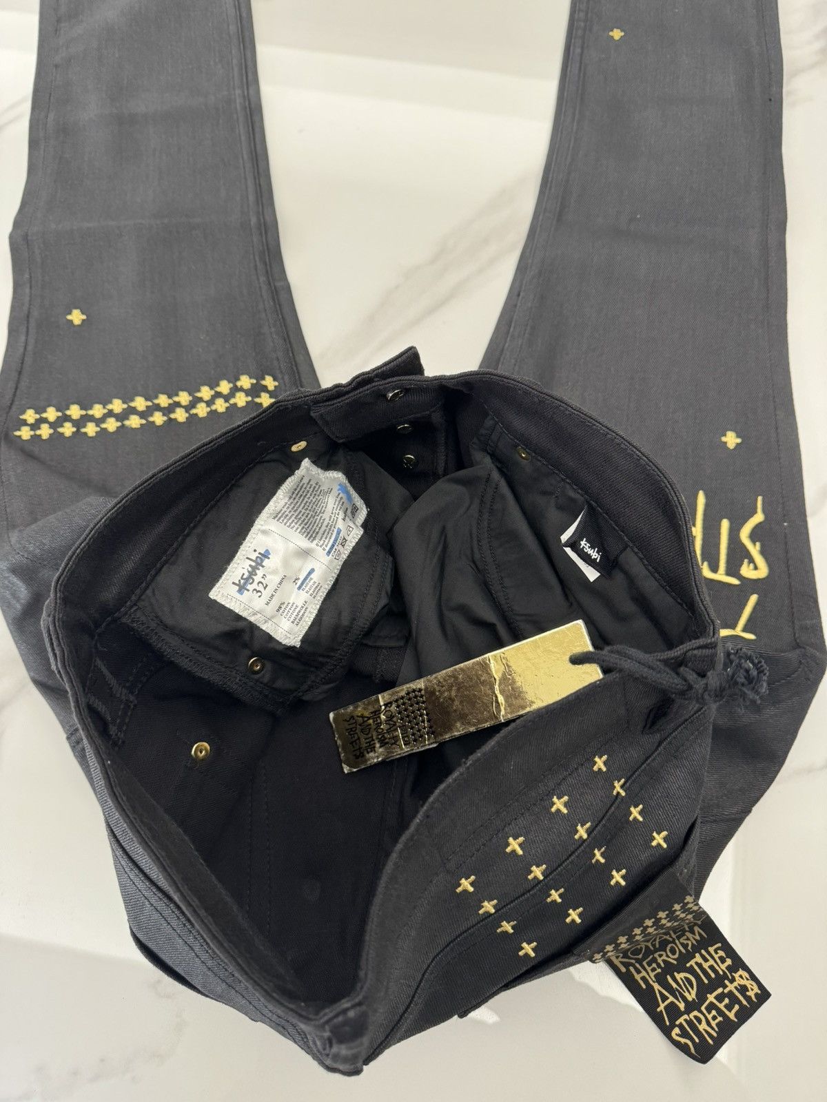 Ksubi Ksubi 23 Van Winkle Jet Black Wax Size US 32 / EU 48 - 11 Thumbnail